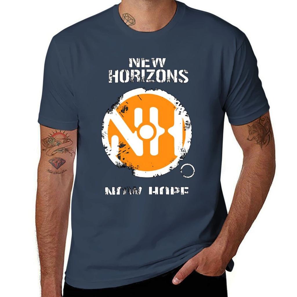 New Horizons Tshirt Athletic Quick Dry For Unisex Tshirt