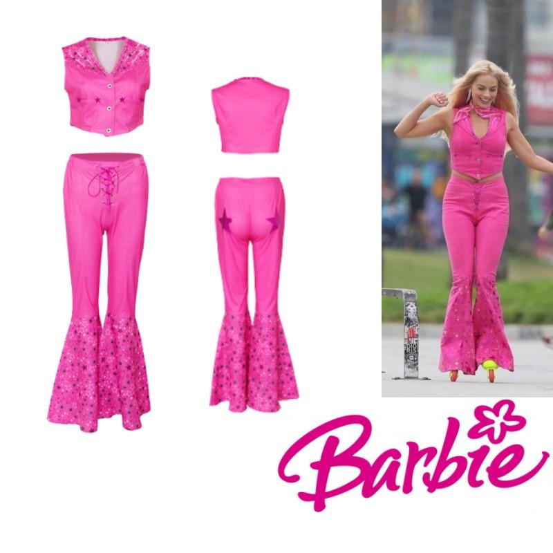 Trendy Barbie Ken Movie Character Cosplay Outfit Polyester, Personalized Streetwear, Available In Multiple Sizes