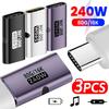 240 Вт Адаптер PD USB C Female на Type C Female Адаптер 80 Гбит/с Высокоскоростной 8K 60 Гц Видео Быстрая Зарядка для IPhone 15 16 17 IPad