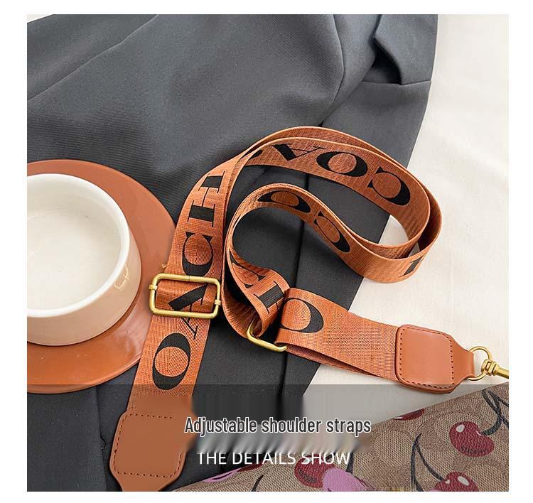 Женская стильная маленькая квадратная сумка кроссбоди высокого класса 2025 года с универсальным принтом