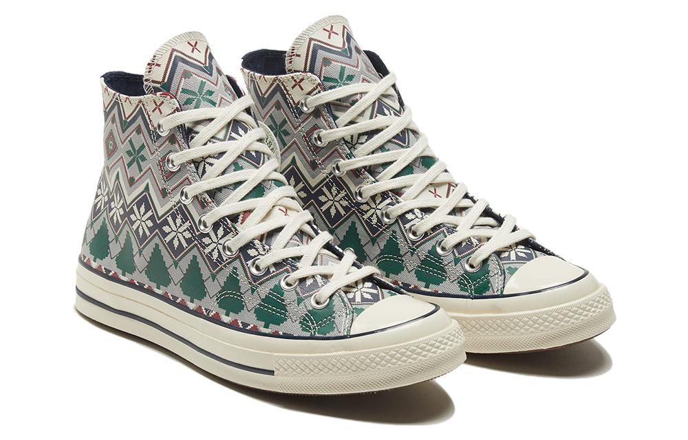 Converse Chuck 70 High 'Праздничный свитер - Пепельно-серый'