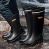 Men's High-end Outdoor Functional Rain Shoes 39 Extra-high Non-slip Fishing Wading Boots Long Rubber Shoes Labor Insurance Men's Shoes