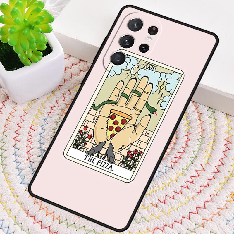 CAKE COFFEE Чехол-карта Таро Боба для Samsung Galaxy note 10 pro S26 Ultra S23 S24 FE S25 S21 S22 PLUS ударопрочный