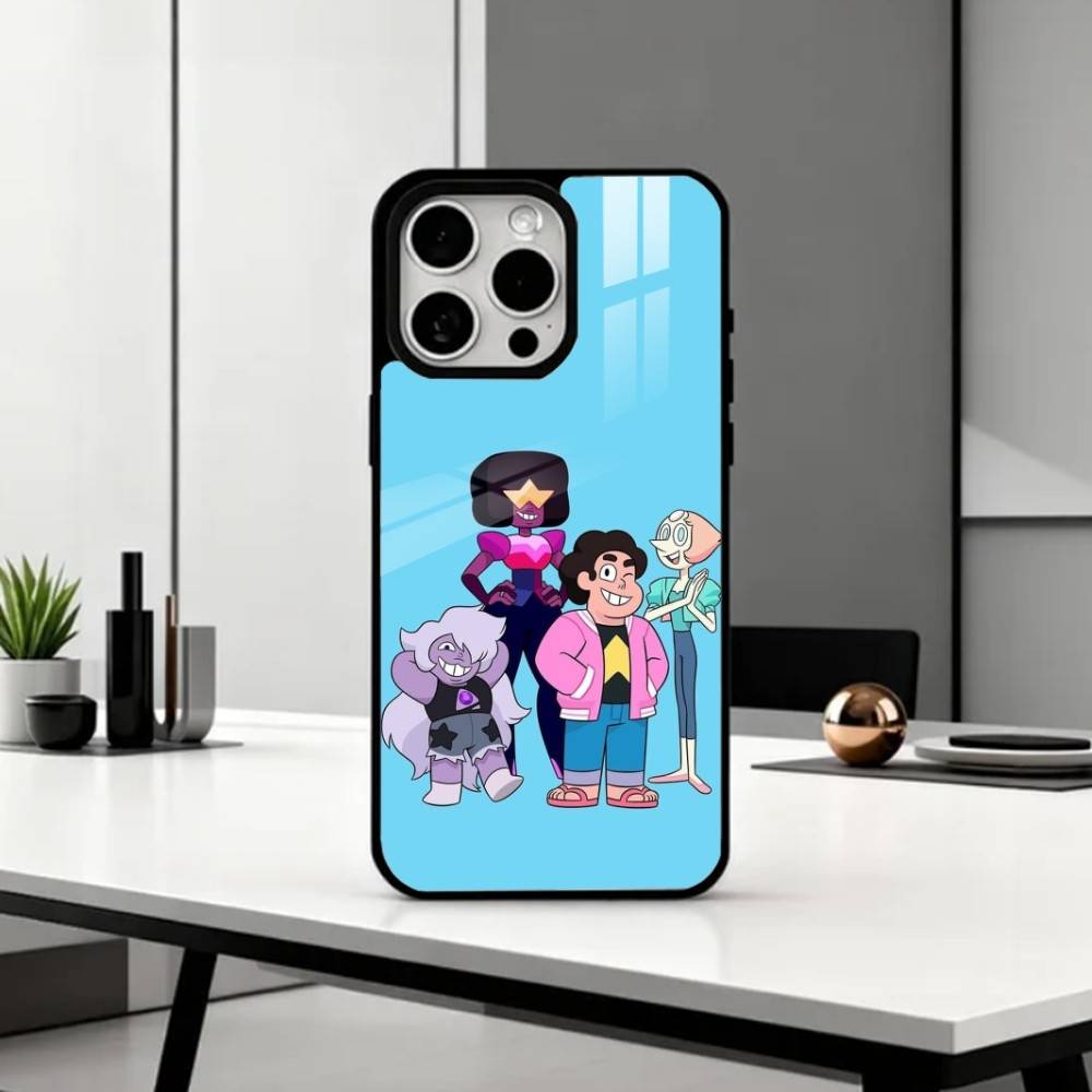 L-LGBTQ S-Steven U-Universe Phone Case For iPhone17,16,15,14,13,12,11 Plus,Pro Max Magnetic For Magsafe Wireless Charging