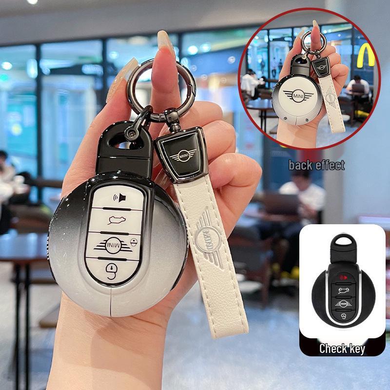 BMW Mini Key Protective Cover with Metal Buckle for Countryman/Cooper One