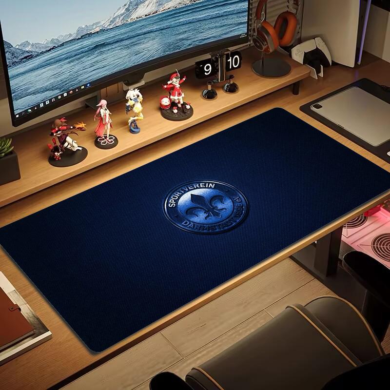 Fc Olympia Darmstadt Mouse Pad Large Gaming Table Cushion Nonslip Laptop Tablet Big Mousepad Xxl Mat Mini Pc Playmat With Lock Edge
