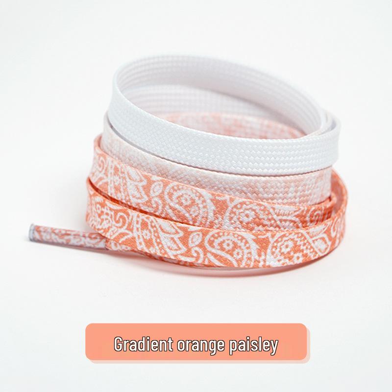 Cashew Flower Shoelaces for Air Force 1, Canvas Shoes, and Dunk Sneakers – Unisex