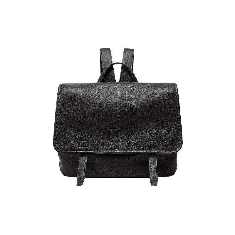 Qiu Zhen Рюкзак-мессенджер из овчины растительного дубления 2025 - Большая вместимость, для работы и повседневного использования