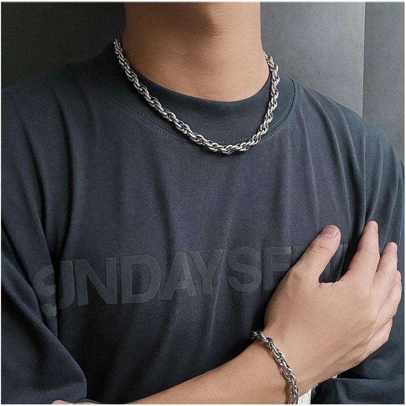 Металлическая цепочка из титановой стали, подвеска из нержавеющей стали, декоративные аксессуары