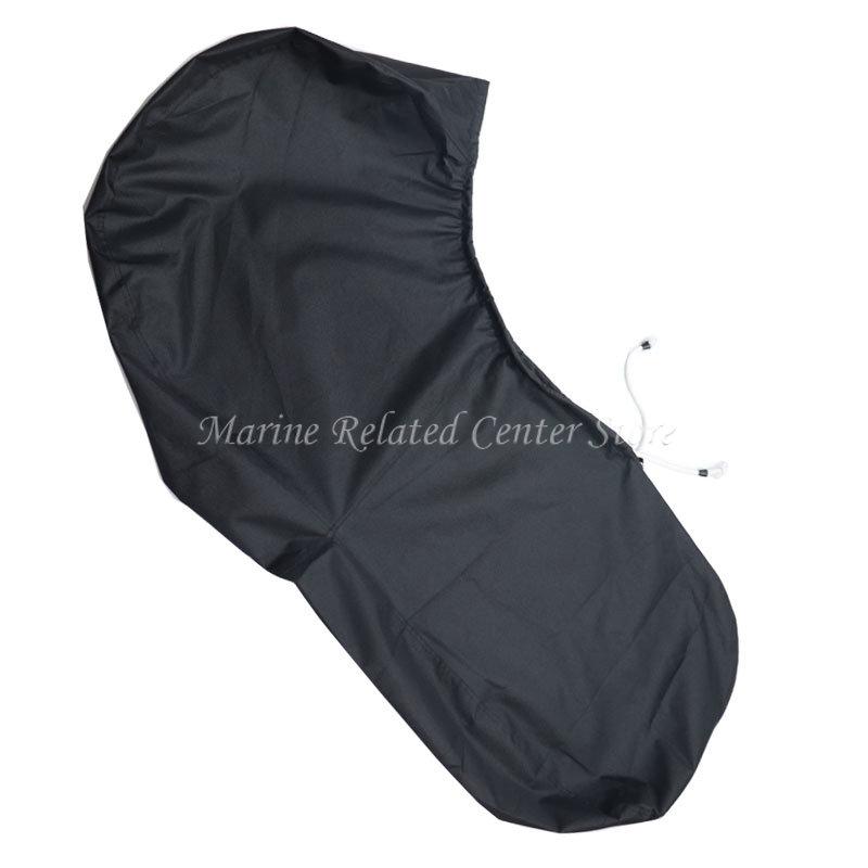600D Black Boat Full Outboard Engine Motor Cover Protection Black For 6-225HP Motor Waterproof Anti-scratch Sunsh ade Dust-proof