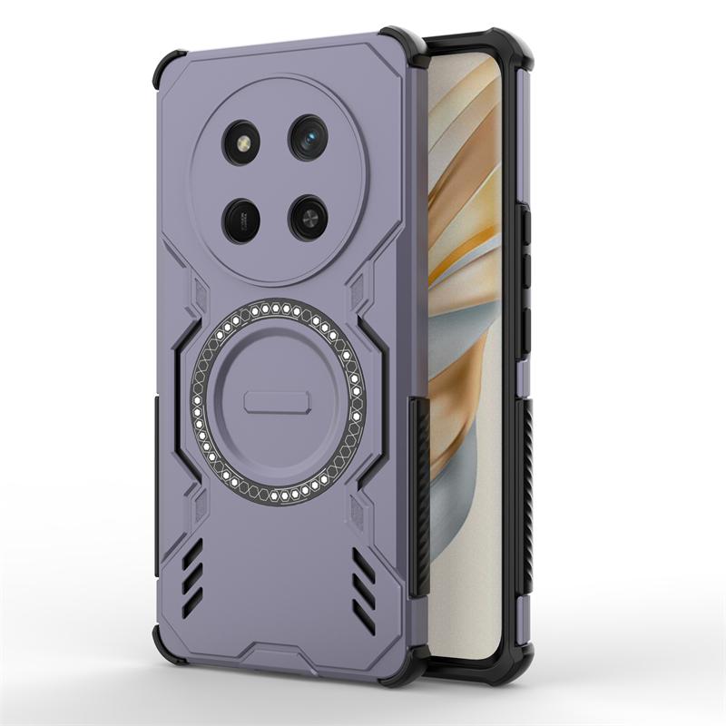 Чехол Armor Case For Honor Magic 7 Lite Магнитный адсорбционный чехол для беспроводной зарядки Honor Magic7 6 Lite Чехол For Honor Magic 7 Lite Чехол
