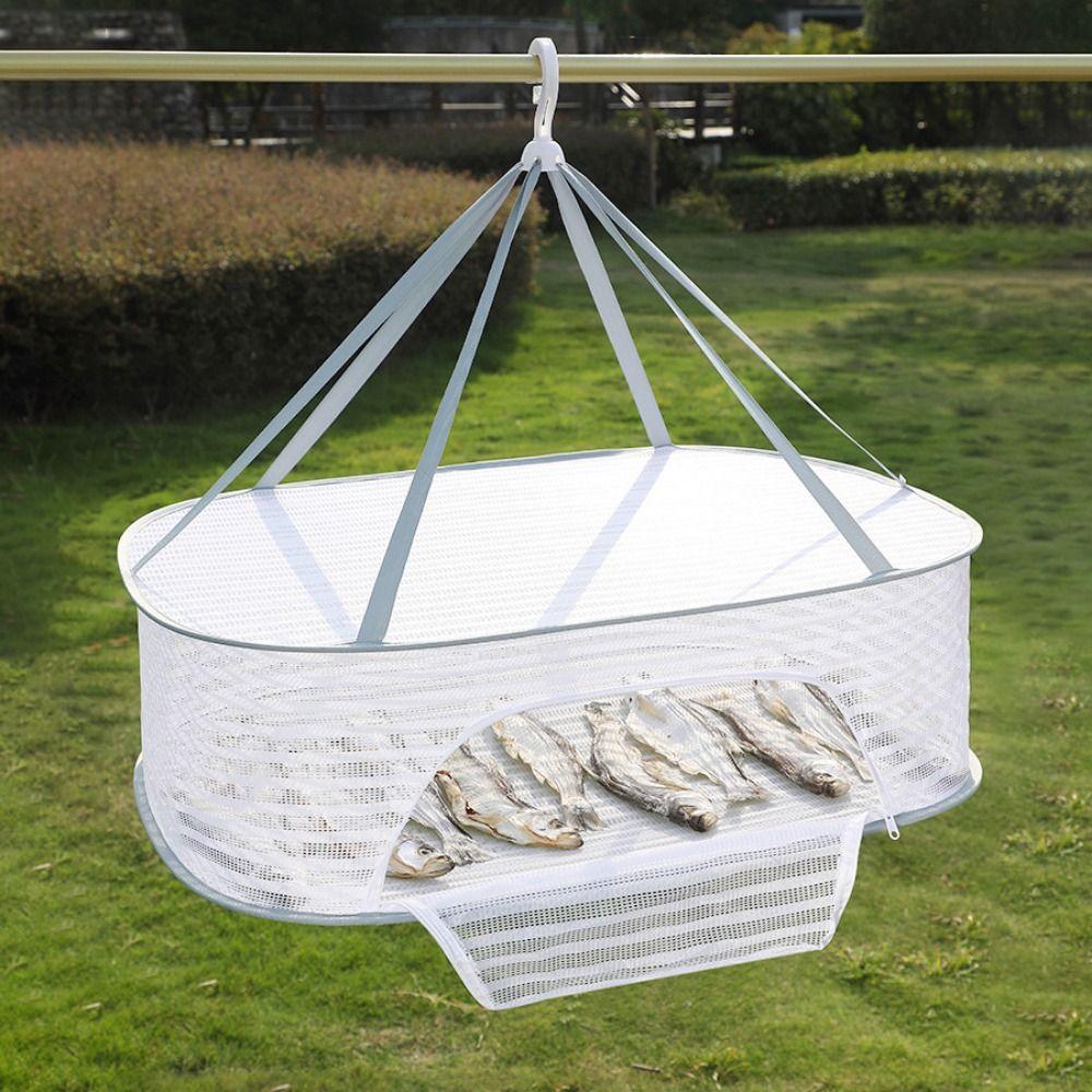 Складная прочная бытовая сетка для сушеных овощей, сетка для подвешивания одежды, сушилка для рыболовной сети, сумка для сушки