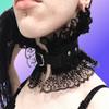 Lace Chockers Necklace Kawaii Lolita Exaggerated Princess Collar Girls Cosplay Party Jewelry Goth Punk Hollween Y2k Accessories