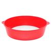 Kitchen Gadgets  Handheld 19Cm Round Shape Plastic Flour Sifter Strainer