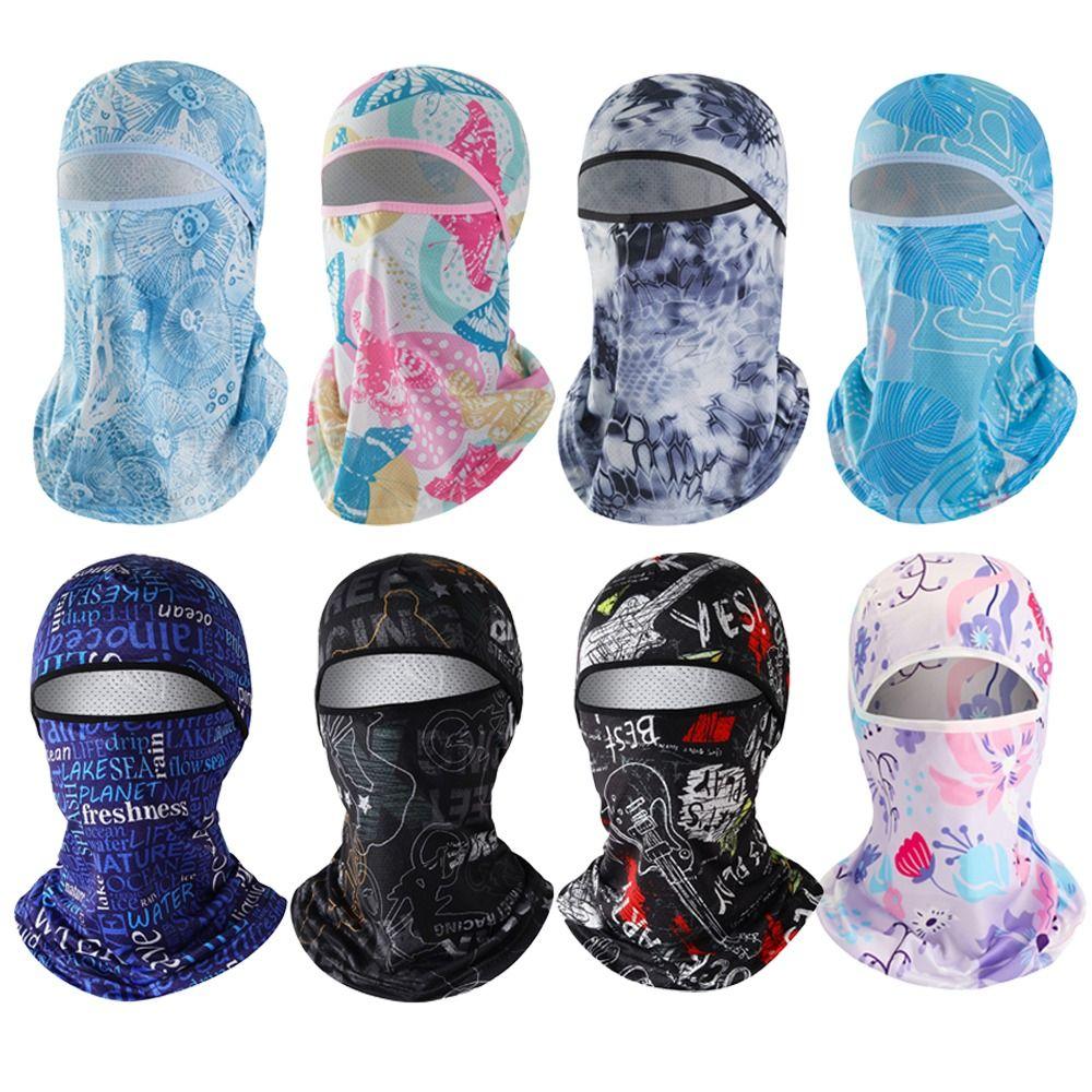 Breathable Cool Balaclava Quick Dry Motorcycle Cycling Mask Fashion Bandana Hood  Summer