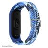 Браслет для Mi Band 7 6, эластичный регулируемый нейлоновый плетеный браслет Miband4 5 Correa, браслет для Xiaomi Mi Band 4, 3, 5, 6, 7, ремешок