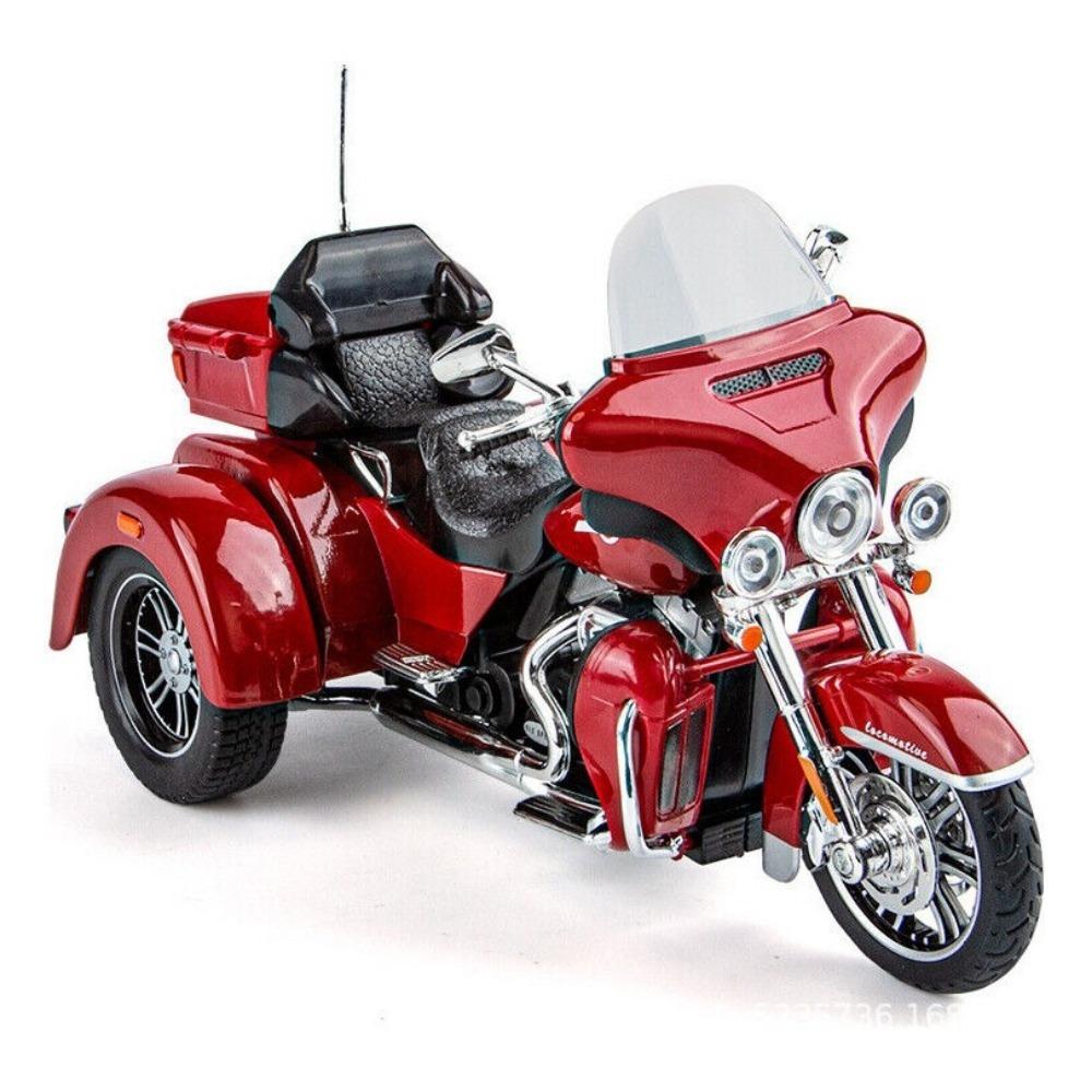 Моделирование 1/9 сплава Harley Davidson Tricycle Модель мотоцикла Украшение