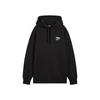 Puma Downtown Oversized Hoodie Letter Print Vintage Comfortable Versatile Sweatshirt Women Hoodies Black 629066-01