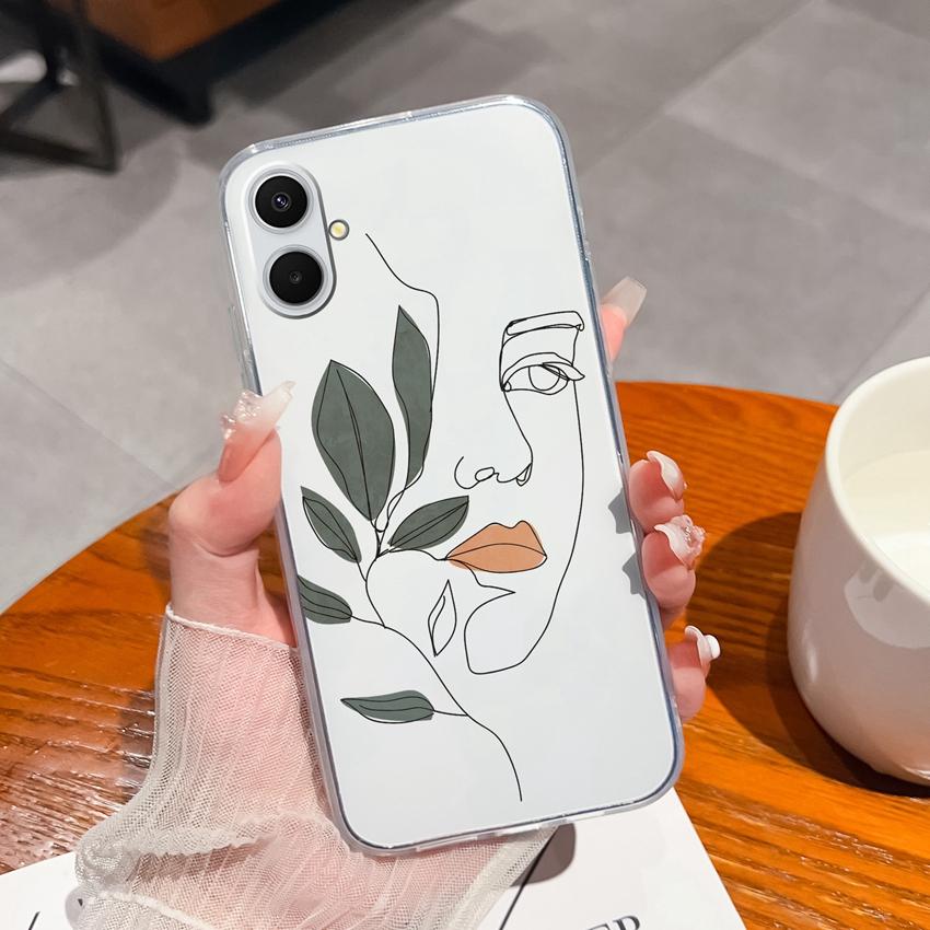 For Samsung A07 A71 M36 F36 F56 A17 A37 A53 A54 Phone Case Summer Fruit Patterns Ultra Thin Transparent TPU Protective Shell For Samsung Bumper Casing