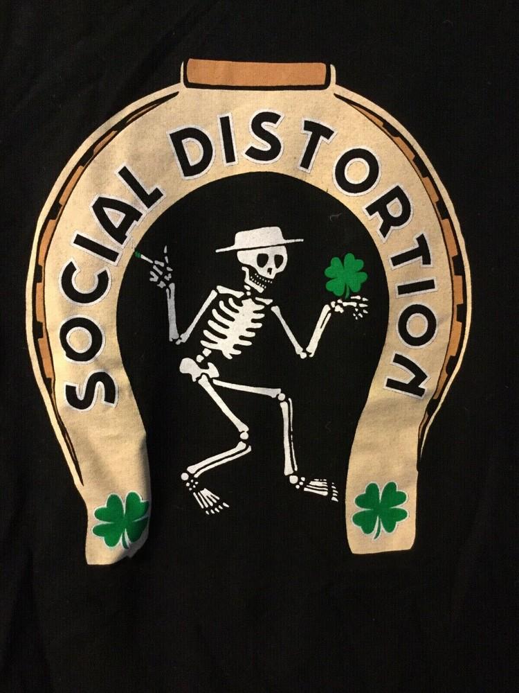 Social Distortion Band Punk shirt All size Black Unisex T-Shirt