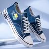 2025 Autumn New Men's Canvas Shoes Men's Cloth Shoes Versatile Low-top Casual Sports Board Shoes Trendy Men's Shoes