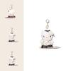 Hello Kitty Stuffed Toy Keychain With Flower And Lace Dress Decoration For Collectors