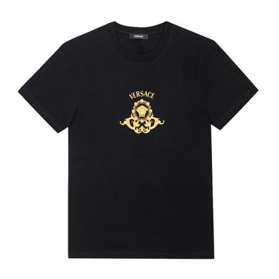 Versace Мужская футболка S с принтом ГРЕБЕНЬ МЕДУЗЫ 1013944 1a16704 1b000