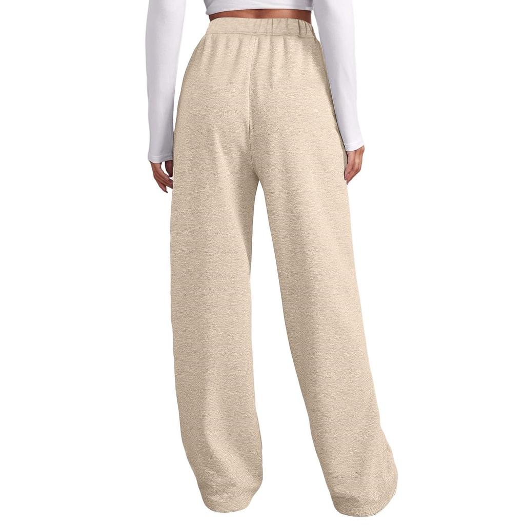 Women's High Waisted Wide Leg Sweatpants Casual Yoga Jogger Pants