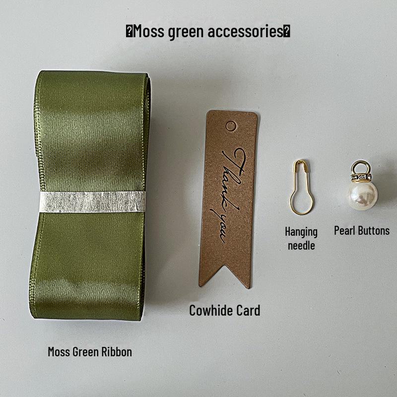 Прямоугольная подарочная корзина с крышкой, плетеная из бамбука и водорослей