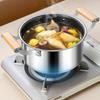 Stainless Steel Soup Pot Frying Pan Wok Honeycomb Non-stick Hot Pot with Lid Home Induction Cooker Gas Stove Kitchen Cookware