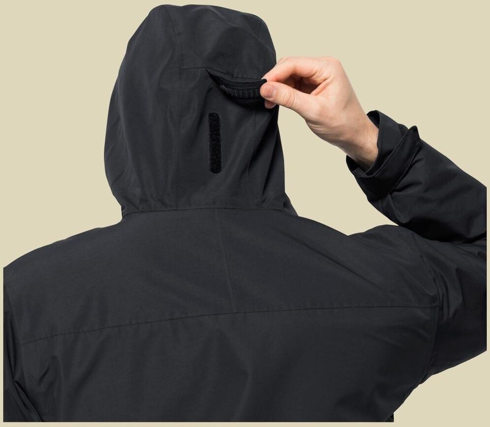 Куртка Jack Wolfskin Taubenberg 3in1 Jkt M черный