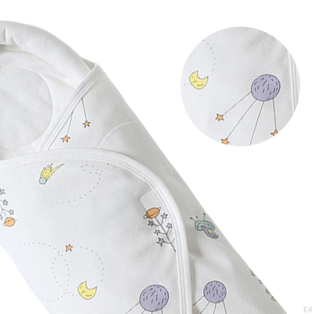 Baby Swaddle Wraps with Hat for Bath Pool Beach Shower Cartoon Sleep Blanket Pink