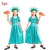 Statue Liberty Of Halloween Costume Children Adult Dress For Performances Stage