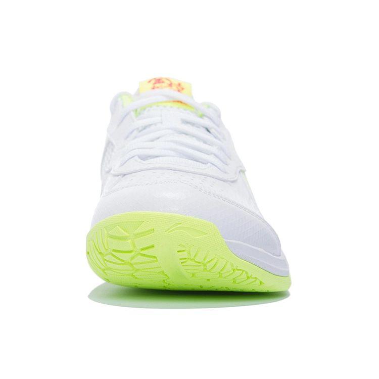 Li-Ning Кроссовки для бадминтона Thunder Series Lite Training с низким верхом, унисекс, золотисто-оранжевый лимонный AYTS020-1