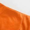 Женская однотонная качественная атласная юбка-миди, винтажная элегантная шикарная юбка-трапеция на молнии