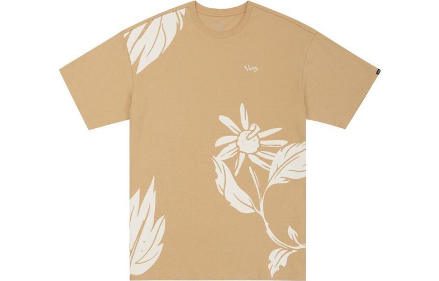Men's Vans T-Shirts Men's Umber Crew Neck Moderate Straight Fit