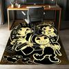 Bendy and the Ink Machine Printed Carpet,Rug,for Office Chair Living Room Bedroom Kitchen Room Decor Gifts.