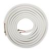 1/4'' 3/8' 10 Meter Air Conditioner Pair Coil Tube  Insulate Copper Aluminum Pipe Split Line Wire Home Air Conditioner Parts