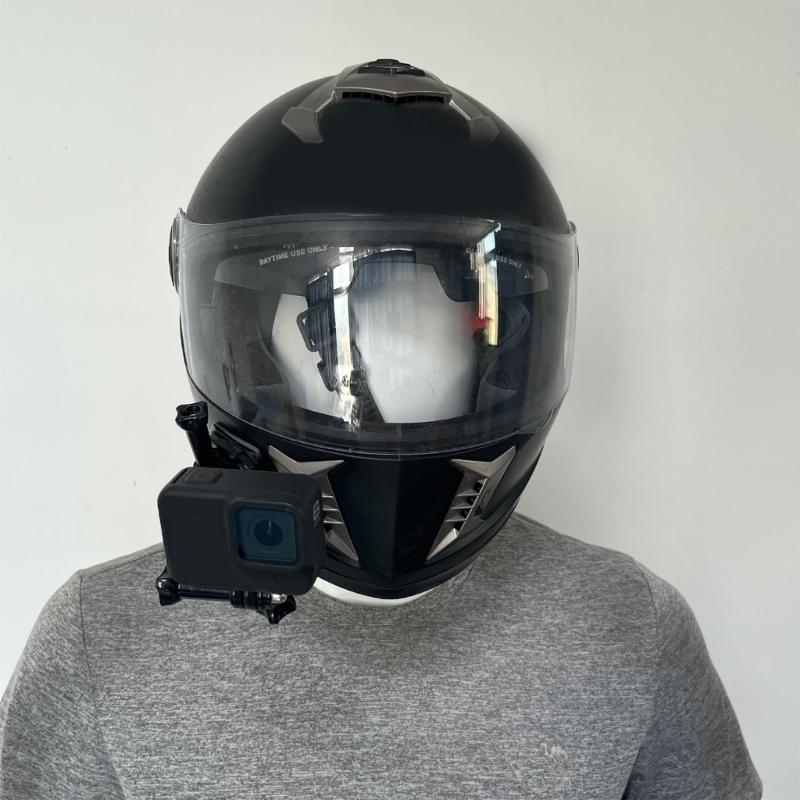 3 Lengths Extension Rod Helmets Arm Extension Curved Poles Selfie Stick Tripod Adapters for Action Cameras