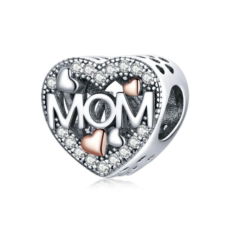 WOSTU 925 Silver Forever Family Dangle Charm Home House Enamel Beads Pendant Fit Bracelet DIY Jewelry