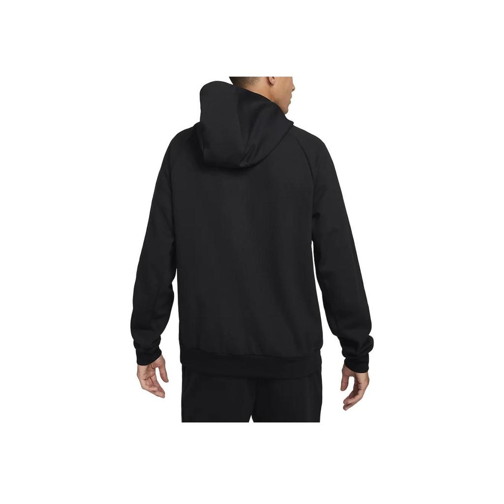 Nike Основная Dri-FIT UV пуловер универсальная толстовка с капюшоном мужские толстовки черные FZ0969-010
