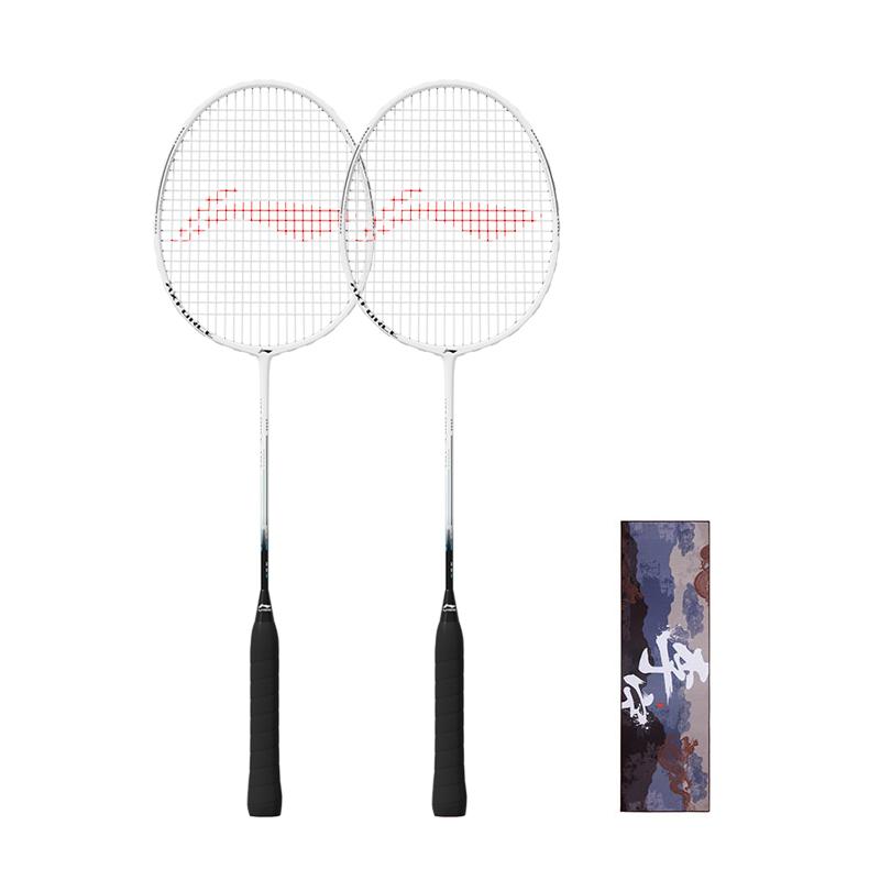 Li Ning Теннисные ракетки для бадминтона Thunder 08 AXFORCE 08 Наступательный тип, Тяжелая головка, Жесткий стержень, Продвинутый уровень AYPU087-11