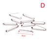 10Pcs Safety Brooch Catch Bar Locking Pins Back Base Jewelry Findings Diy Craft