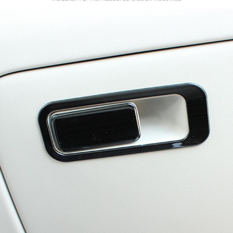 Для Hyundai Tucson NX4 2021 2022 2023 Hybrid N Line StainlessCo-pilot Storage Box Handle Bowl Cover Trim Sticker Car Accessories