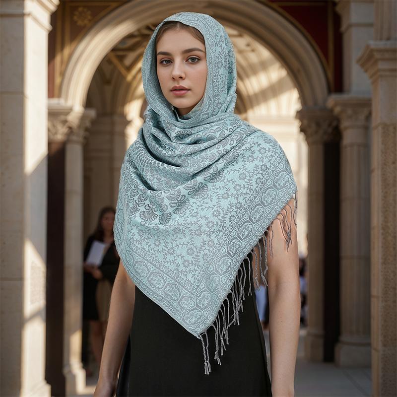 Luxury Thick Cashmere Scarf Women Print New Wraps Pashmina Travel Poncho Warm Blanket Winter Bufanda Shawl Female Stoles
