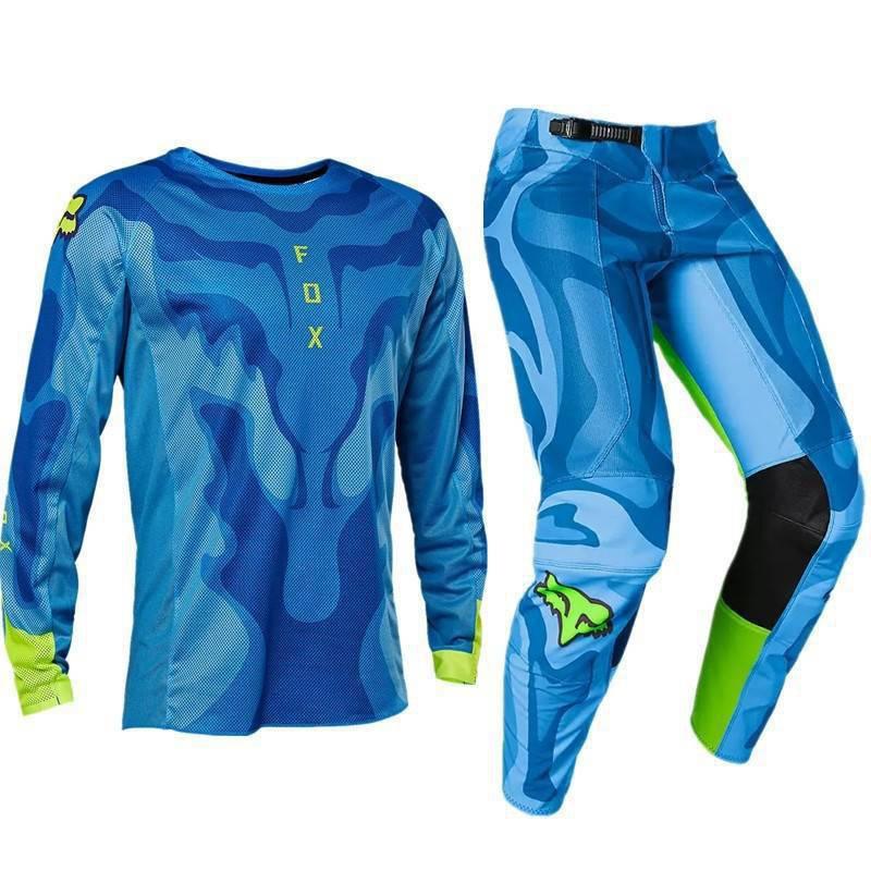 FOX Костюм для горного велосипеда, для даунхилла, для езды по бездорожью, мотоциклетная экипировка, гоночный костюм