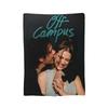 off campus Hannah and Garrett  Blanket Cover  Flannel Throw Blanket Bedding Couch Decoration Soft Warm Bedsprea,