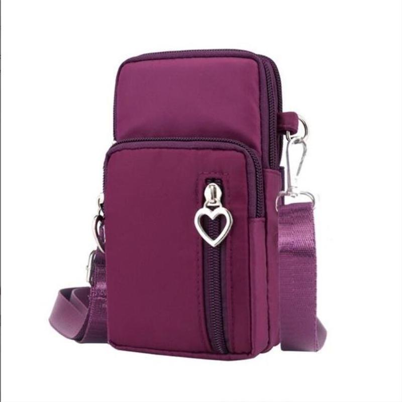 Yogodlns 1 Pcs Fashion Women Sports Square Bag Mini Cellphone Pouch Crossbody Shoulder Bags