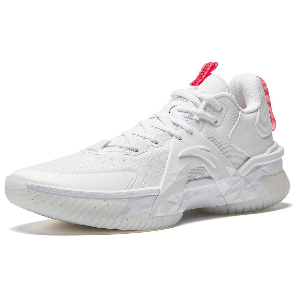 Anta Air Space 5 Daylight Cement Nemesis Уличные Амортизирующие Нескользящие Износостойкие Низкие Баскетбольные Кроссовки Мужские кроссовки Белый 912531616Q-2