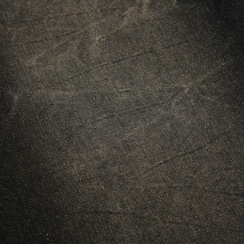 Женские ретро-брюки свободного кроя с высокой талией, уличные простые прямые повседневные брюки из текстурированной ткани, универсальные джинсы